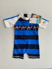 NWT SNAPPER ROCK New Zealand Swimsuit UV 50 Rash Guard Size 0-6 M Baby Boy