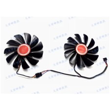 Graphics Card Fan CF1010U12S For XFX RX580 590 8G Black Wolf Edi RX VEGA56/64