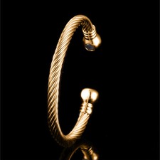 Golf Pure Copper Magnetic Bracelet Bangle Arthritis Balance Golfers Pain Relief