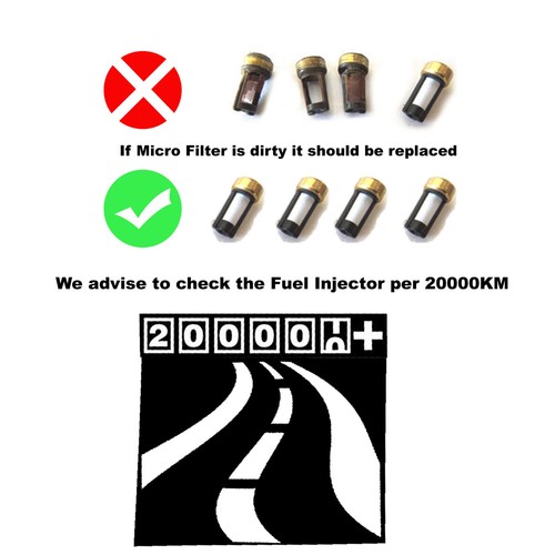 8 Set Fuel Injector Repair Seal Kit For 96-2000 Chevy C2500 C3500 Pickup 16958 - Bild 5 von 6