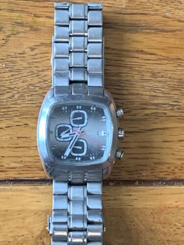 Elegant Fossil Blue CH-2437 Chronograph Quartz Gents Bracelet Watch-40mm-Works - Picture 2 of 4