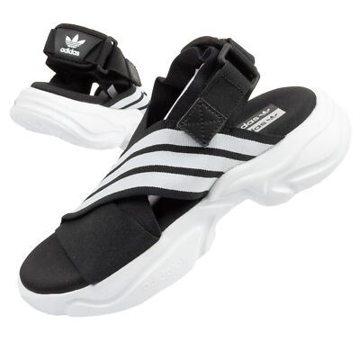 Adidas Magmur Sandal Damen Sandalen [EF5863] Schwarz Neu 37 1/3