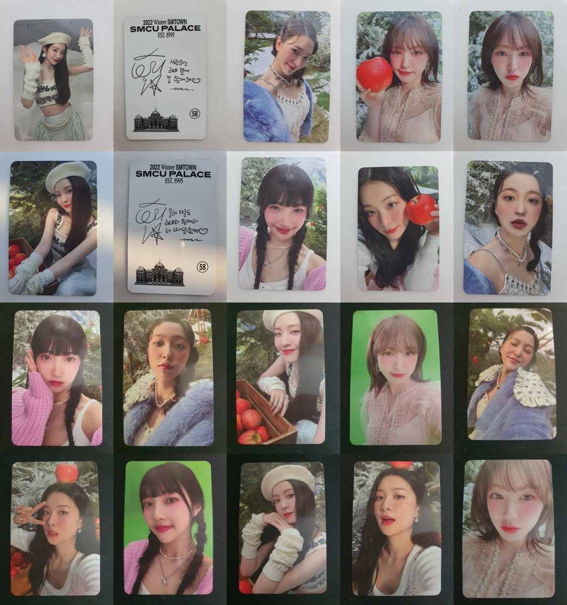 RED VELVET Official PHOTOCARD 2022 SMTown SMCU Palace Guest
