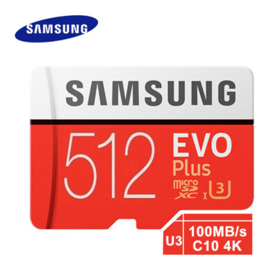 SAMSUNG EVO Plus Micro SD Karte 512GB Class10 SDXC Speicherkarte Memory card