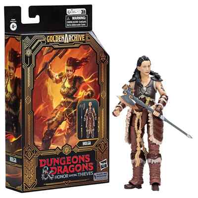 HASBRO DUNGEONS & DRAGONS HONOR AMONG THIEVES GOLDEN ARCHIVE HOLGA 6'' FIGURE