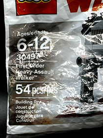 Lego Star Wars Polybag "First Order Heavy Assault Walker" 30497Ages 6-12 54pcs