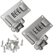 2PCS Luggage Suitcase Combination Lock 3 Digit Combination Password Lock Buckle
