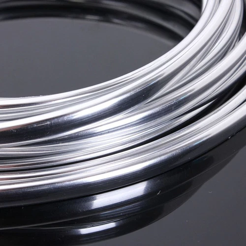 NEW Chrome Moulding Trim Strip Car Door Edge Scratch Guard Protector Cover 6M - Picture 11 of 12