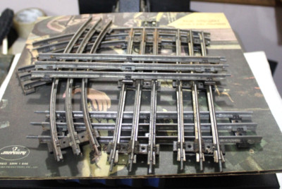 MARX O-27 Manual Switch Right & Left Handplus 7 Pieces of Track for Use or Parts