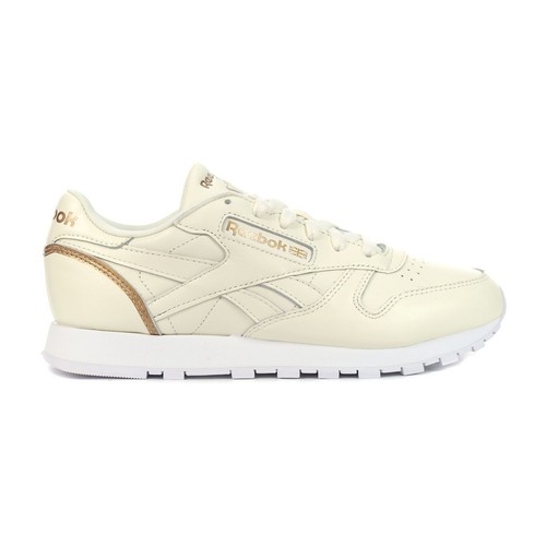 abrigo Medicina Forense Competidores Tenis para mujer Reebok clásicas de cuero tiza/bronce dorado/blanco nube  año fiscal 5024 | eBay