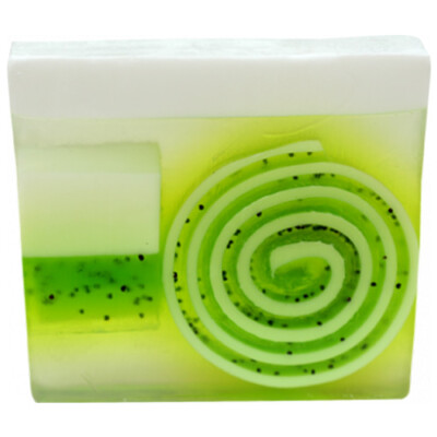 (79,50 EUR/kg) Bomb Cosmetics - Lime & Dandy Seife - 100g Handarbeit