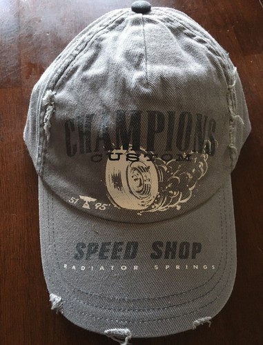 DISNEY PIXAR CARS DAD CAP CHAMPIONS 