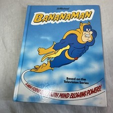 Vintage St Michael Bananaman Hardback Book 1984 Marks And Spencer Rare