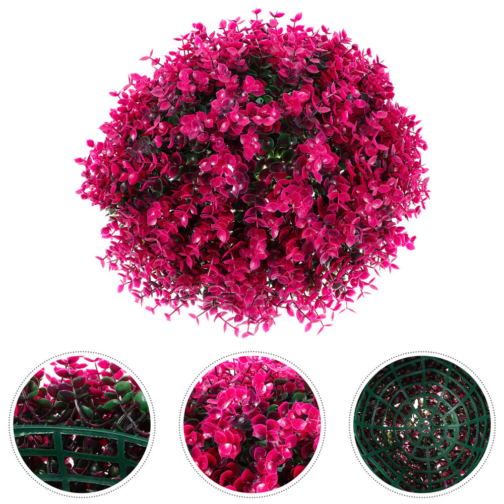 Artificial Eucalyptus Topiary Ball Decorative Faux Grass Plant Sphere