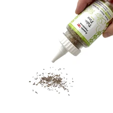 Tubi-Fine Freeze Dried Tubifex Aquarium Fish Food 0.5 oz Easy to Feed Bottle