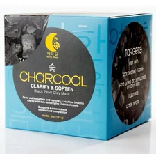 Berry Moon Korean Beauty Charcoal Clarify & Soften Black Pearl Clay Mask