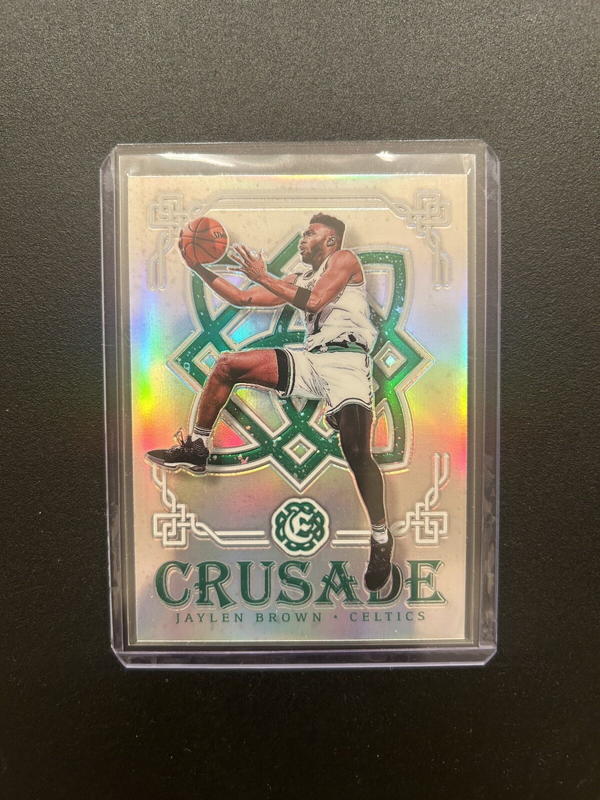 2016-17 Panini Excalibur Crusade Silver Holo Jaylen Brown Rookie Celtics #96
