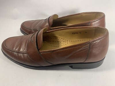 Magnanni Penny Loafers Mens Slip-On Shoes Sz 9M Brown Leather Magnanni Penny Loafers Mens Slip-On Shoes Sz 9M Brown  main image 3