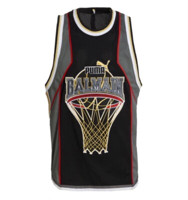 Balmain X Puma Basketball Weste schwarz in Herren Größe M BRANDNEU