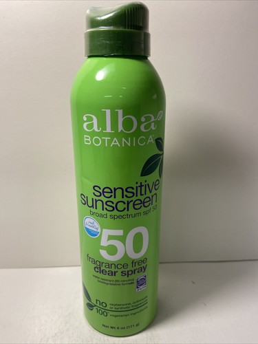 alba sunblock spray