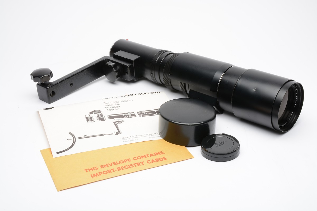 Leica Mマウント ライカ LEICA TELYT 400MM F6.8 Leica 400mm f6.8 Telyt - Lens – Kamerastore