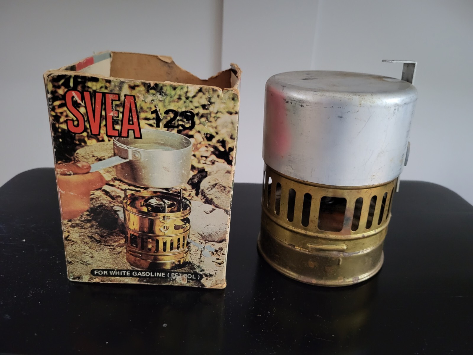 Vintage SVEA Optimus 123 Camp Stove Made In Sweden with Turn Key