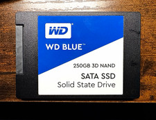 Western Digital WD Blue 250GB 2.5in SATA III Internal SSD 3D NAND WDS250G2B0A