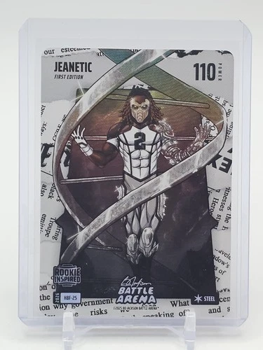 JEANETIC 2025 BO JACKSON BATTLE ARENA FIRST EDITION #HBF-25 STEEL Q3735