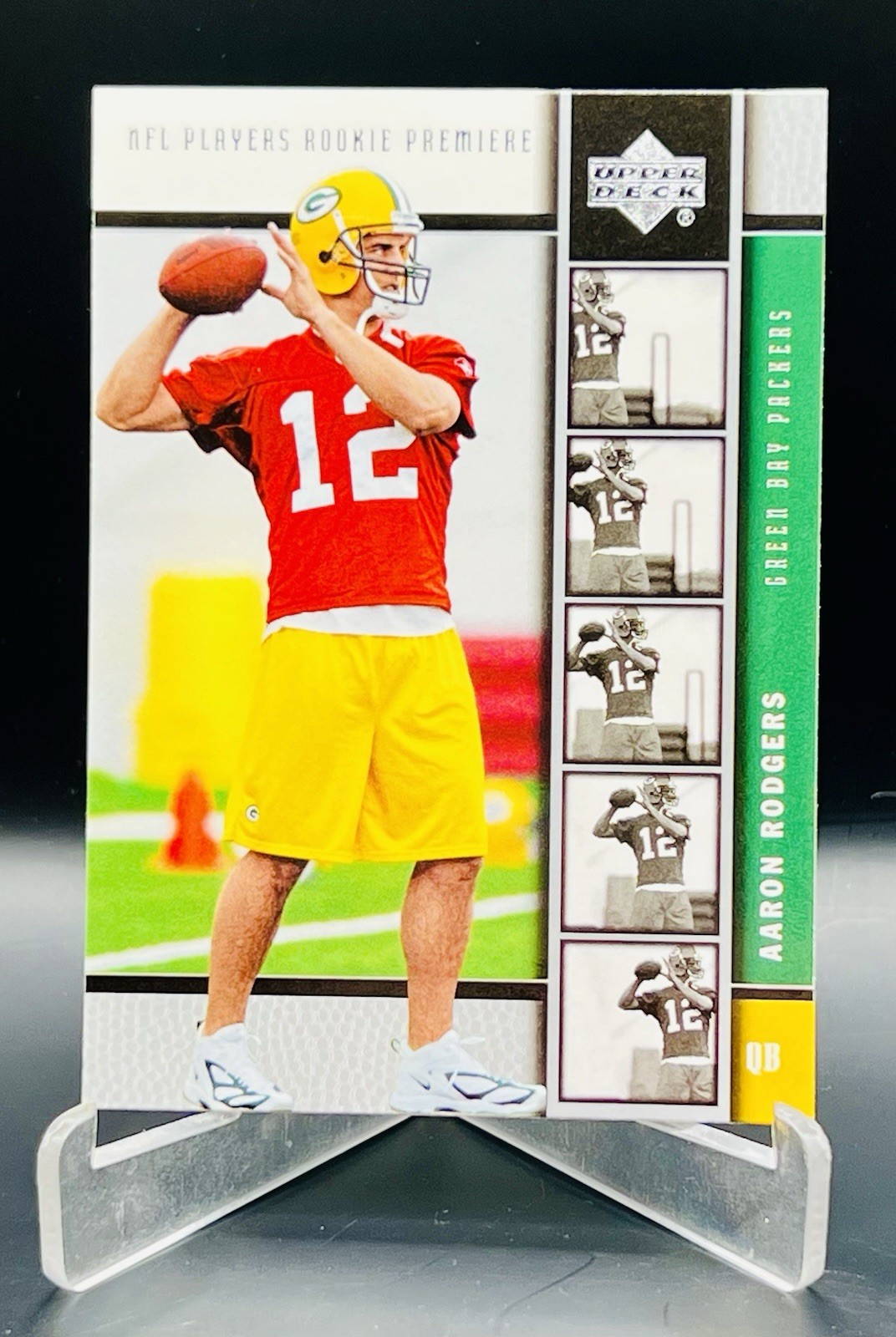 2005 Upper Deck NFL Players Rookie Premiere - Aaron Rodgers #16 Packers RC
