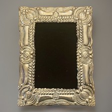 VTG  950  Silver Repoussé Picture Frame,  Wo...
