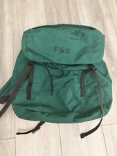 Vintage 1998 FSS Forest Service Backpack GREEN Packsack Backpack