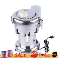 Commercial Juice Extractor Machine Fruit Vegetable Juicer Electric Stainless370W