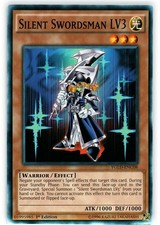 Silent Swordsman LV3 - YGLD-ENC08 - Common - 1st Edition Near Mint Yugi's Legend