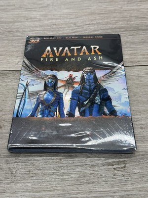 Avatar: Fire and Ash [New Blu-ray 3D] Ltd Ed, Boxed Set, - CASE DAMAGED