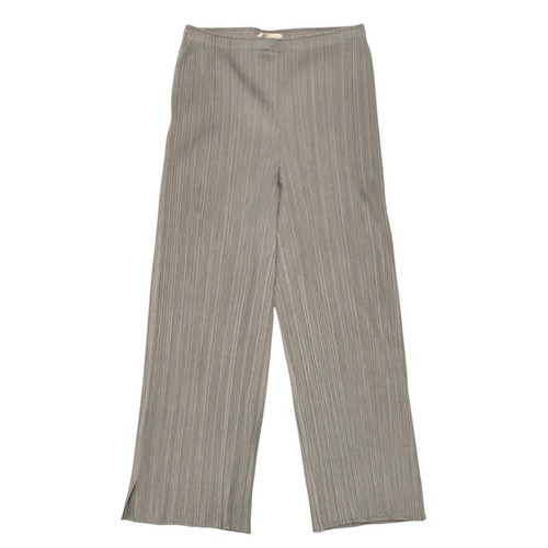 Pleats Please, Issey Miyake PLEATS PLEASE Pants Polyester Gray Used