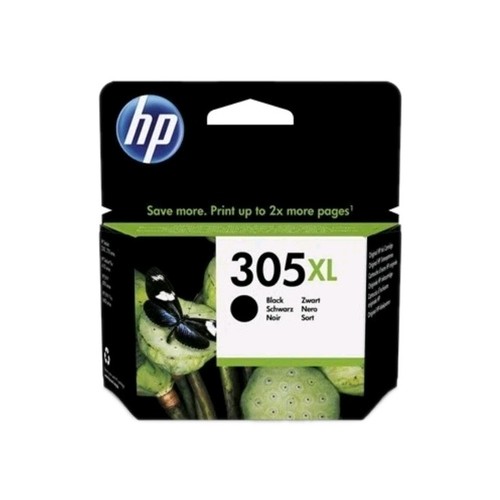 HP 305XL Black Ink Cartridge High Yield Original 3YM62AE ENVY Brand New UK - 第 1/17 張圖片