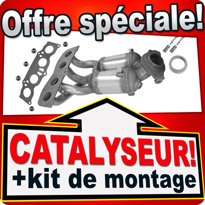 Catalyseur Toyota Avensis Verso et Rav4 essence 2.4 pièce échappement