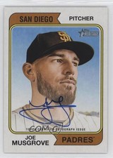 2023 Topps Heritage Real One Auto Joe Musgrove #ROA-JM Auto d4f