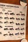 Harley Davidson 2016 Dealership Poster With All Models Pictured  24” X 18” — photo 3