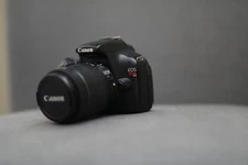 Canon EOS Rebel T3 / 1100D 12.2MP Digital SLR Camera - Black (Body Only) 