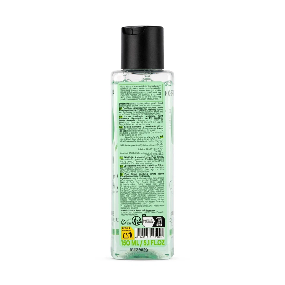 Natura Siberica CICA C-BERRICA. Pure Shine SOOTHING TONING LOTION PH-Balanced - Bild 2 von 4