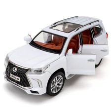 1:24 Scale Compatible for Lexus LX570 Model Cars, Die-cast Toy Cars with Ligh...
