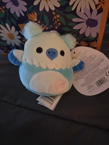 Squishmallows DUANE der GRIFFIN Weihnachten Schlüsselanhänger Taschenclip 3,5 Zoll weicher Plüsch Neu mit Etikett