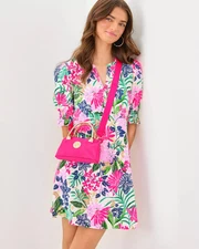 NWT Lilly Pulitzer Delsie Dress Color: Multi Endless Summers , Choose Size .