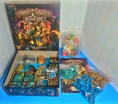 Huge Lot - Rum And Bones Second Tide - 8 Expansions and Kickstarter Exclusives!!