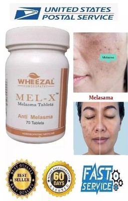 Wheezal Homeopathy Mel-X (75 Tablets) for Skin Pigmentation,chloasma,melasmma