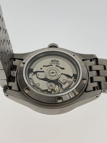 Seiko 5 Sports 4R34-00C0 Gmt Date St. Acier Argent Blanc Automatic Montre Hommes - Photo 3 sur 6