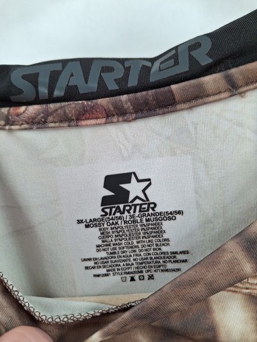Mossy Oak X Starter XXXL Break Up Camo Shirt - Picture 3 of 8