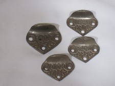 Lot of 4 Antique Ornate Metal Window Lifts Sash Pulls 1 Large 3 Smaller
