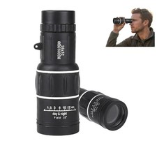 16X52 Monocular for Adults High Power BAK4 Prism Bird Watching - Compact 7.8oz